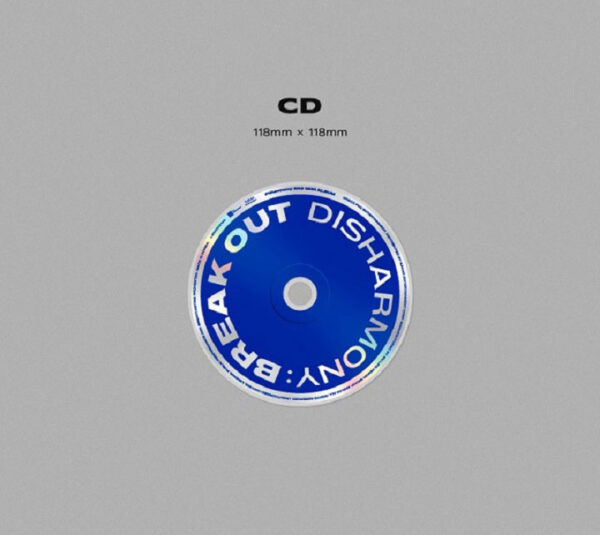 P1Harmony - Mini Album Vol.2 [DISHARMONY : BREAK OUT] (FREAK OUT) (break out) kaeguli kpop shop albums and merchandise