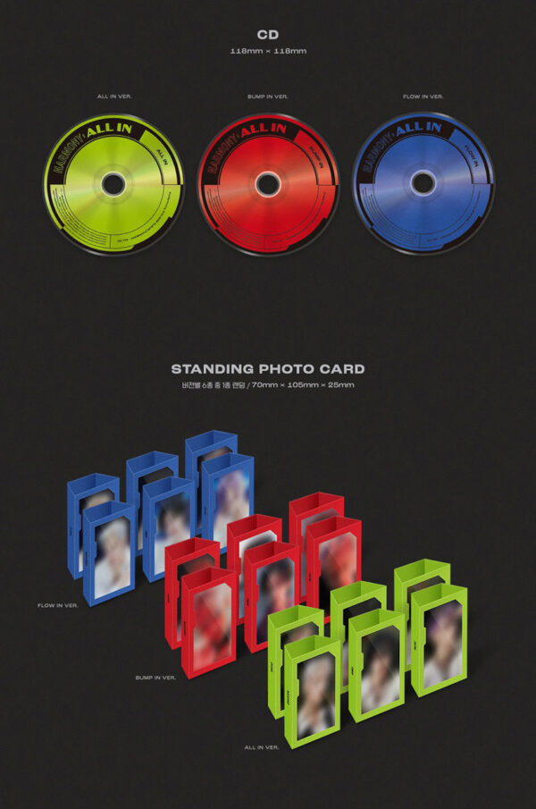 P1Harmony - 6th Mini Album [HARMONY : ALL IN] (BUMP IN) (all in ) (flow in) kaeguli kpop shop albums and merchandise