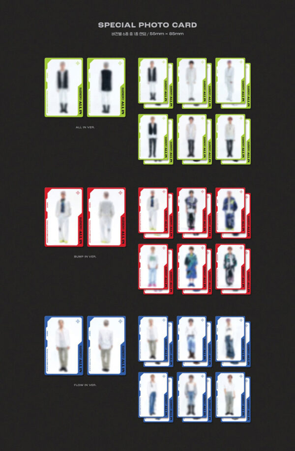 P1Harmony - 6th Mini Album [HARMONY : ALL IN] (BUMP IN) (all in ) (flow in) kaeguli kpop shop albums and merchandise