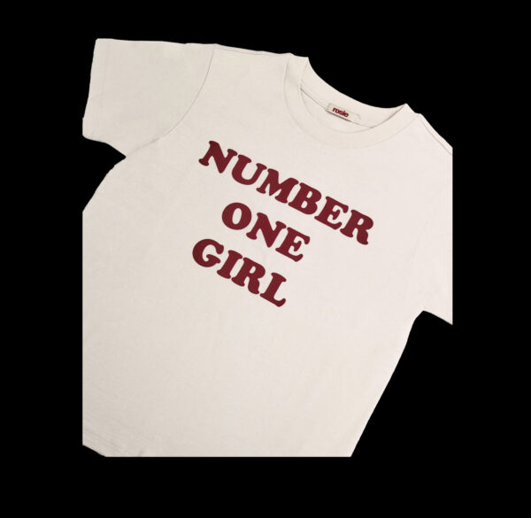 ROSE (BLACKPINK) - OFFICIAL MD [ROSIE] NUMBER ONE GIRL T-SHIRT (WHITE Ver.) kaeguli kpop shop albums and merchandise