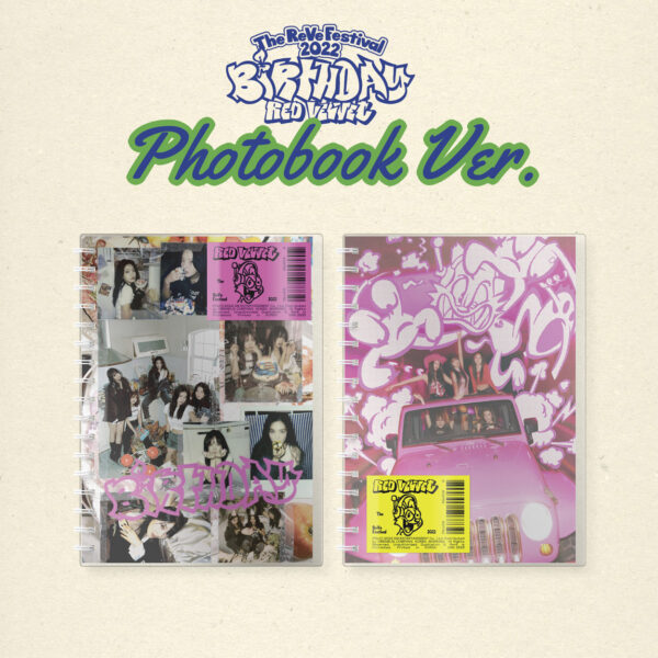 Red Velvet - Mini Album [The ReVe Festival 2022 - Birthday] (Photo Book Ver.) (RECIPE) (reve) kaeguli kpop shop albums and merchandise
