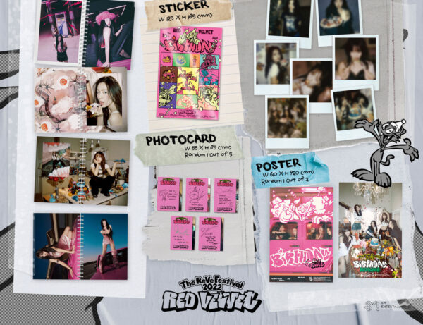 Red Velvet - Mini Album [The ReVe Festival 2022 - Birthday] (Photo Book Ver.) (RECIPE) (reve) kaeguli kpop shop albums and merchandise