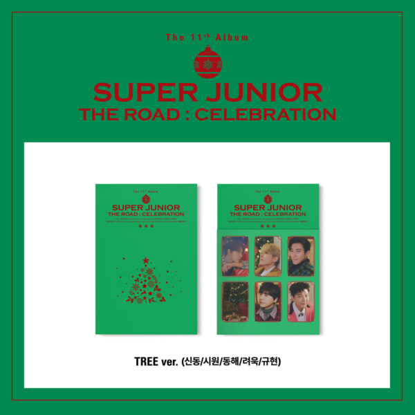 SUPER JUNIOR - The 11th Album Vol.2 [The Road : Celebration] (TREE ver.) kaeguli kpop shop albums and merchandise