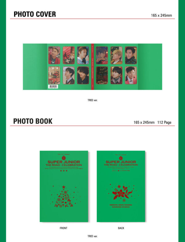 SUPER JUNIOR - The 11th Album Vol.2 [The Road : Celebration] (TREE ver.) kaeguli kpop shop albums and merchandise