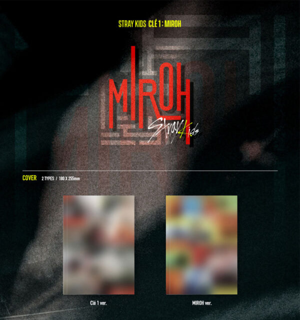 Stray Kids - Mini Album [Cle 1 : MIROH] (Normal Edition) (Cle 1 Ver.) (miroh) kaeguli kpop shop albums and merchandise