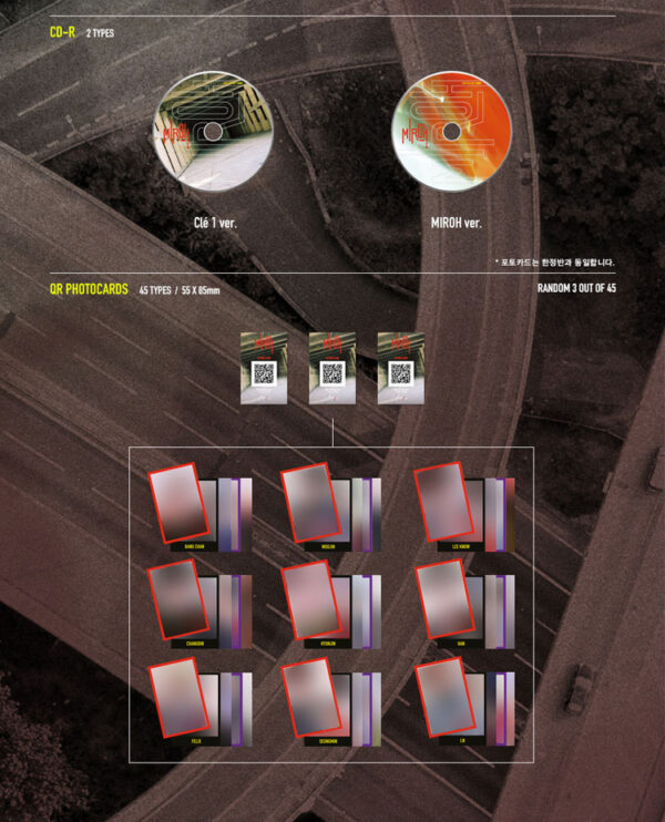 Stray Kids - Mini Album [Cle 1 : MIROH] (Normal Edition) (Cle 1 Ver.) (miroh) kaeguli kpop shop albums and merchandise
