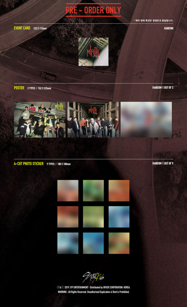 Stray Kids - Mini Album [Cle 1 : MIROH] (Normal Edition) (Cle 1 Ver.) (miroh) kaeguli kpop shop albums and merchandise