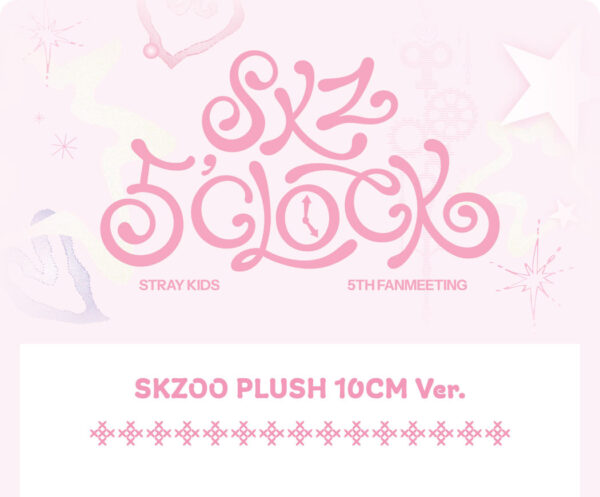 Stray Kids - Stray Kids 5th Fanmeeting [SKZ 5'CLOCK] (SKZOO PLUSH 10CM Ver.) (Wolf Chan) (leebit) (dwaekki) (jiniret) (han quokka) (bbokari) (puppym) (foxi.ny kaeguli kpop shop albums and merchandise
