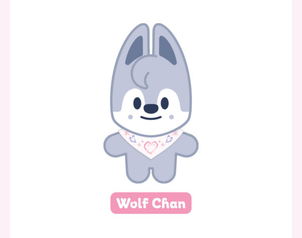 Stray Kids - Stray Kids 5th Fanmeeting [SKZ 5'CLOCK] (SKZOO PLUSH 10CM Ver.) (Wolf Chan) kaeguli kpop shop albums and merchandise