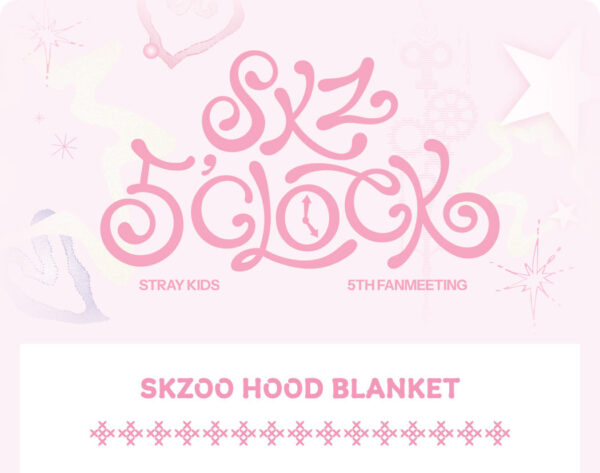 Stray Kids - Stray Kids 5th Fanmeeting [SKZ 5'CLOCK] (SKZOO HOOD BLANKET) (Wolf Chan) (leebit) (dwaekki) (jiniret) (han quokka) (bbokari) (puppym) (foxi.ny kaeguli kpop shop albums and merchandise
