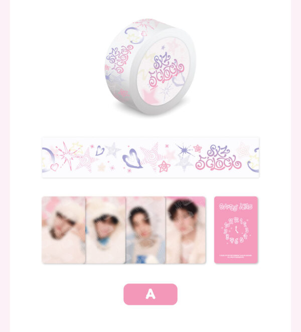Stray Kids - Stray Kids 5th Fanmeeting [SKZ 5'CLOCK] (BOX TAPE SET) (A VER.) (b ver.) kaeguli kpop shop albums and merchandise