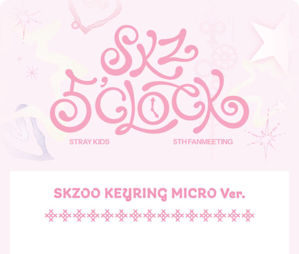 Stray Kids - Stray Kids 5th Fanmeeting [SKZ 5'CLOCK] (SKZOO KEYRING MICRO Ver.) (Wolf Chan) (leebit) (dwaekki) (jiniret) (han quokka) (bbokari) (puppym) (foxi.ny kaeguli kpop shop albums and merchandise