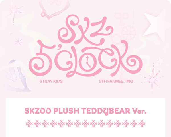 Stray Kids - Stray Kids 5th Fanmeeting [SKZ 5'CLOCK] (SKZOO PLUSH TEDDYBEAR Ver.) (Wolf Chan) (leebit) (dwaekki) (jiniret) (han quokka) (bbokari) (puppym) (foxi.ny kaeguli kpop shop albums and merchandise