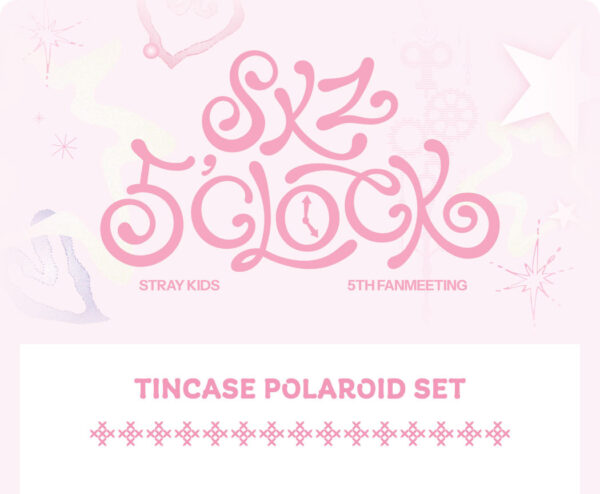 Stray Kids - Stray Kids 5th Fanmeeting [SKZ 5'CLOCK] (TINCASE POLAROID SET) kaeguli kpop shop albums and merchandise
