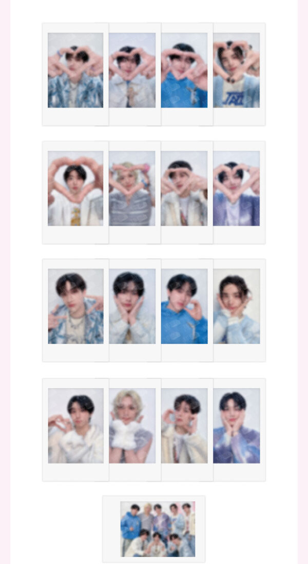 Stray Kids - Stray Kids 5th Fanmeeting [SKZ 5'CLOCK] (TINCASE POLAROID SET) kaeguli kpop shop albums and merchandise