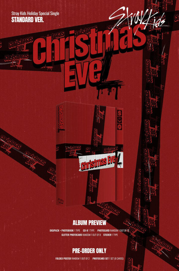 Stray Kids – [HOLIDAY SPECIAL SINGLE CHRISTMAS EVEL] (Standard Ver.)kaeguli kpop shop albums and merchandise