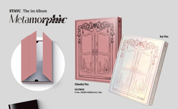 STAYC - 1ST FULL ALBUM [Metamorphic] (CHEEKY) (ICY) kaeguli kpop shop albums and merchandise