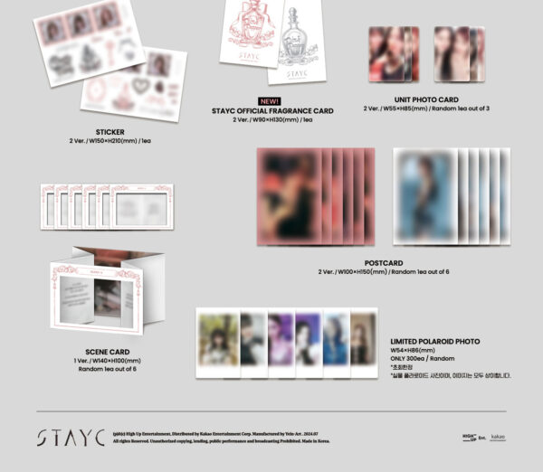 SSTAYC - 1ST FULL ALBUM [Metamorphic] (CHEEKY) (ICY) kaeguli kpop shop albums and merchandise