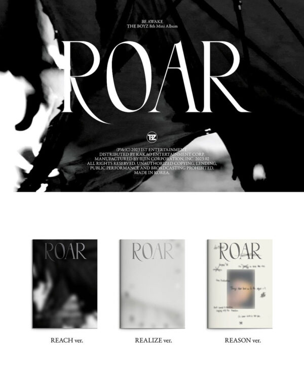 THE BOYZ - 8th MINI ALBUM [BE AWAKE] (REALIZE Ver.) (reach) (reason) kaeguli kpop shop albums and merchandise