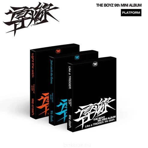 THE BOYZ - 9TH MINI ALBUM [FUSE] (PLATFORM VER.) (RIOT Ver.) (flash) (vanguard) kaeguli kpop shop albums and merchandise