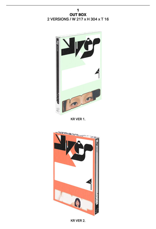 Yves (Loona) - 1ST EP ALBUM [LOOP] (Ver 1(GREEN)) (ver 2(orange)) kaeguli kpop shop albums and merchandise