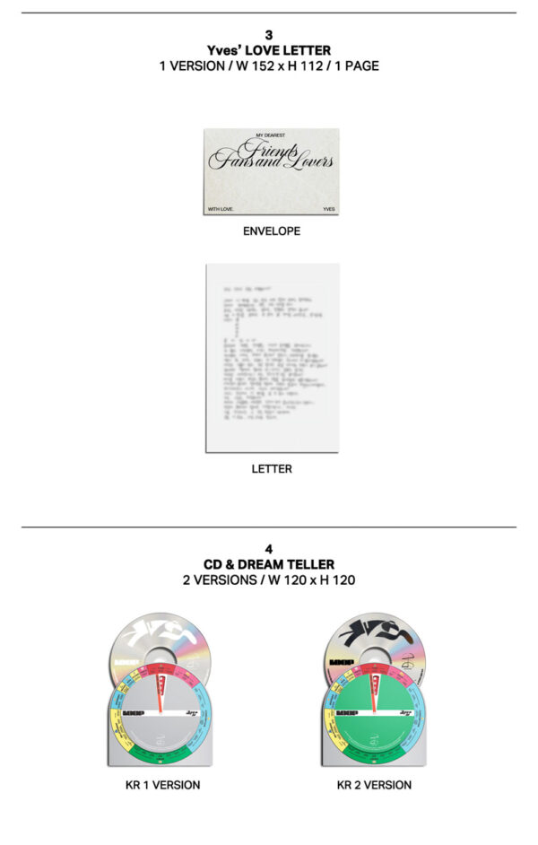 Yves (Loona) - 1ST EP ALBUM [LOOP] (Ver 1(GREEN)) (ver 2(orange)) kaeguli kpop shop albums and merchandise