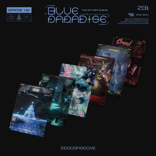 ZEROBASEONE – 5th mini album [BLUE PARADISE] (ZEROSE Ver.) (Doctor! Doctor!) (out of love) (cruel) (devil game) (step back) kaeguli kpop shop albums and merchandise