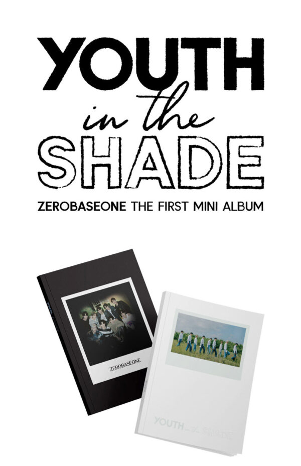 ZEROBASEONE - YOUTH IN THE SHADE (1ST MINI ALBUM) (YOUTH) (shade) kaeguli kpop shop albums and merchandise