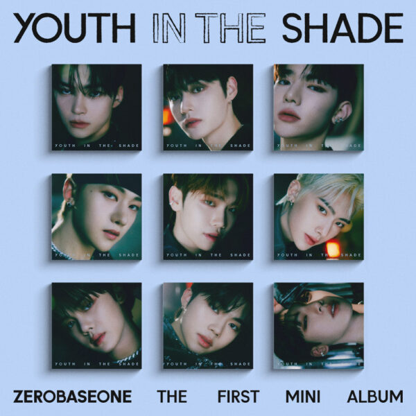 ZEROBASEONE - YOUTH IN THE SHADE (1ST MINI ALBUM) [DIGIPACK VER.] sng hanbin kim ji woong zhang hao seok matthew kim ttae rae ricky ki gyu vin park gun wook han yu jin kaeguli kpop shop albums and merchandise