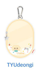 ATEEZ ANITEEZ Ice in the City pvc zip pouch keyring tyudeongi kaeguli KPOP shop