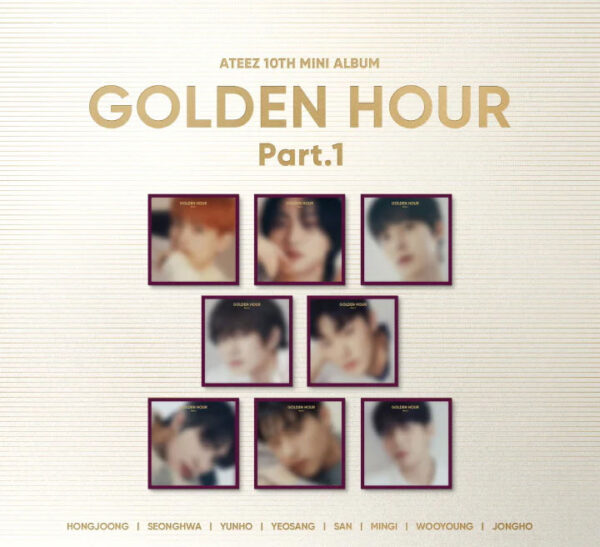 ATEEZ - 10TH MINI ALBUM [GOLDEN HOUR : Part.1] (Digipak Ver.) (SEONGHWA Ver.) - Image 3