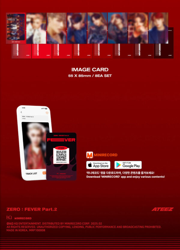 ATEEZ - [ZERO : FEVER Part.2] (Platform Ver.) (A Ver.) (z ver.0 (diary ver.) kaeguli kpop shop albums and merchandise