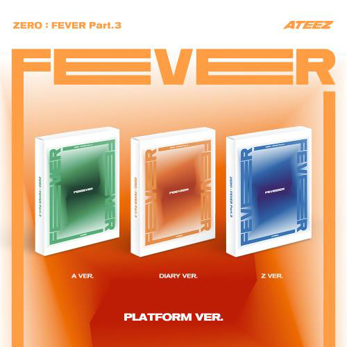 ATEEZ - [ZERO : FEVER Part.3] (Platform Ver.) (A Ver.) (z version) (diary ver.) kaeguli kpop shop albums and merchandise