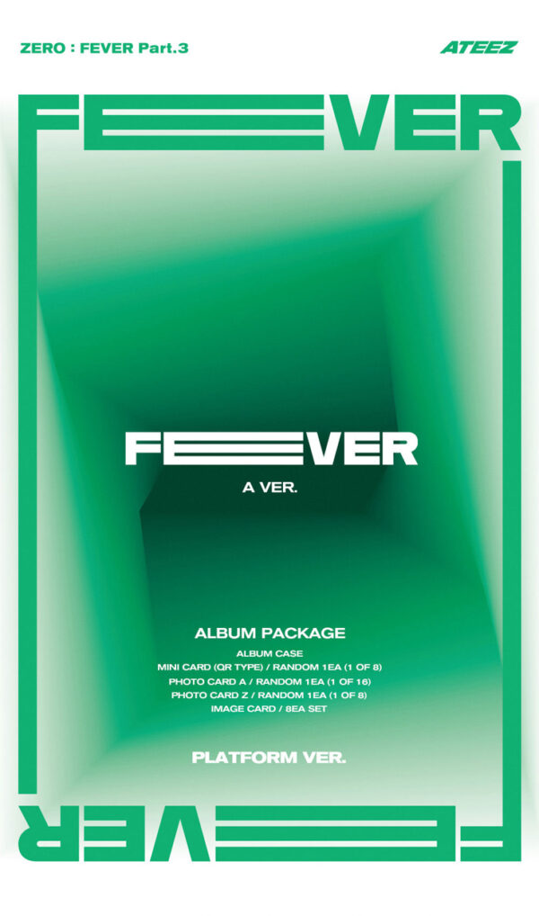 ATEEZ - [ZERO : FEVER Part.3] (Platform Ver.) (A Ver.) (z version) (diary ver.) kaeguli kpop shop albums and merchandise