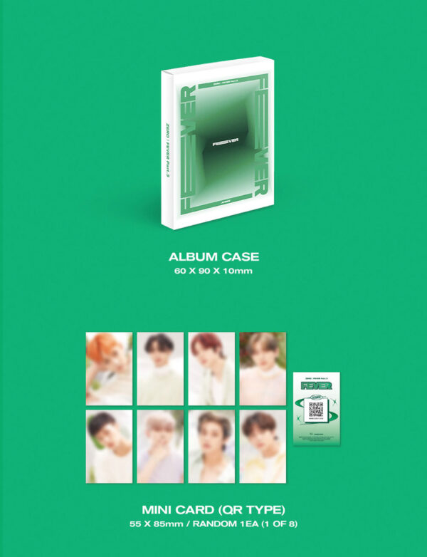 ATEEZ - [ZERO : FEVER Part.3] (Platform Ver.) (A Ver.) (z version) (diary ver.) kaeguli kpop shop albums and merchandise