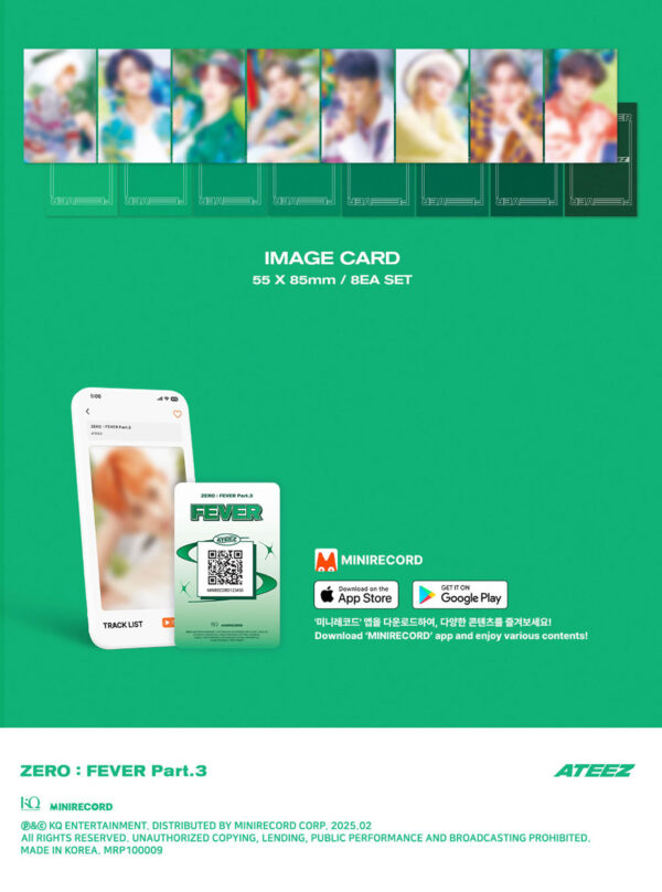 ATEEZ - [ZERO : FEVER Part.3] (Platform Ver.) (A Ver.) (z version) (diary ver.) kaeguli kpop shop albums and merchandise