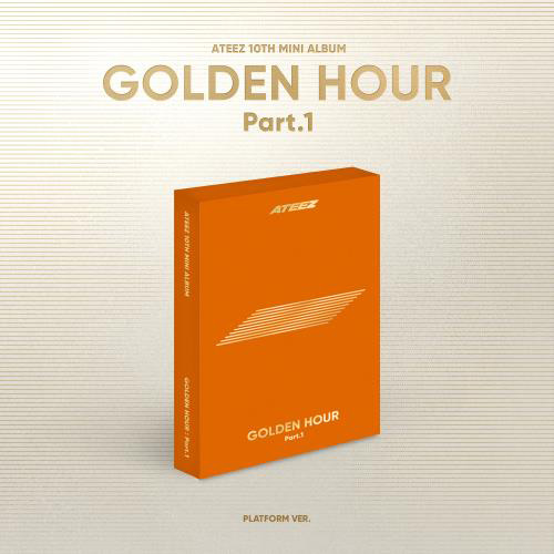ATEEZ - 10TH MINI ALBUM [GOLDEN HOUR : Part.1] (Platform Ver.) kaeguli kpop album and merchandise
