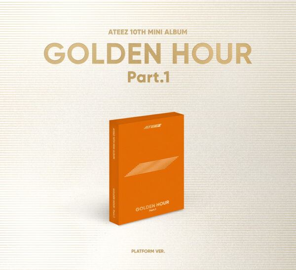 ATEEZ - 10TH MINI ALBUM [GOLDEN HOUR : Part.1] (Platform Ver.) kaeguli kpop album and merchandise