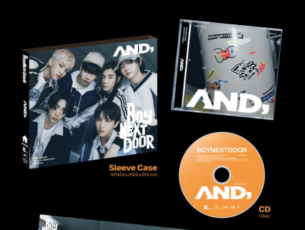 BOYNEXTDOOR - JAPAN 1ST SINGLE ALBUM [AND,] LIMITED B kaeguli kpop shop albums and merchandise