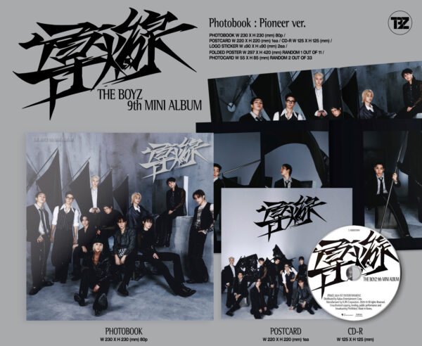 THE BOYZ - 9th Mini Album [fuse] Pioneer Ver.