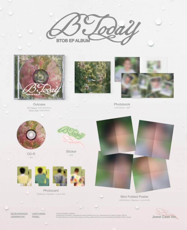 BTOB - [BTODAY] Jewel Case Ver. kaeguli kpop shop albums and merchandise