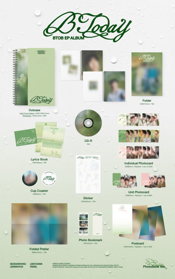 BTOB - [BTODAY] Photobook Ver. kaeguli kpop shop albums and merchandise