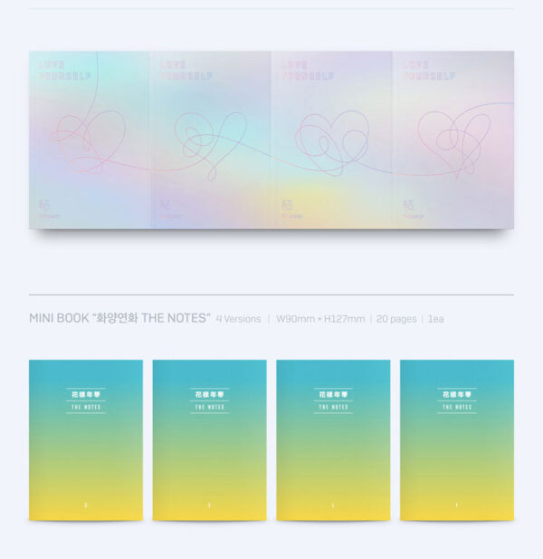 BTS - 3RD ALBUM REPACKAGE [LOVE YOURSELF 結 'Answer'] (F Ver.) (s ver.) (e ver.) (l ver.) kaeguli kpop album and merchandise