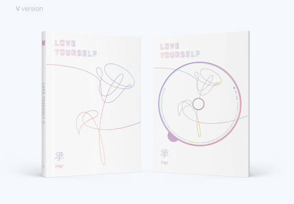BTS - 5TH MINI ALBUM [LOVE YOURSELF 承 'Her'] (E Ver.) (L ver.) (o ver.) (v ver.) kaeguli kpop album and merchandise