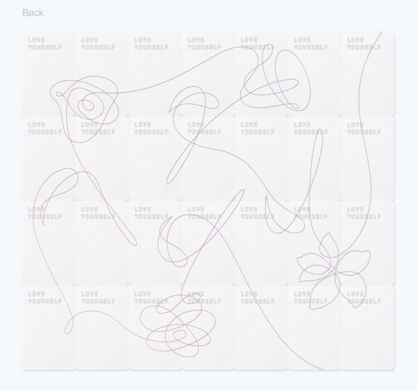 BTS - 5TH MINI ALBUM [LOVE YOURSELF 承 'Her'] (E Ver.) (L ver.) (o ver.) (v ver.) kaeguli kpop album and merchandise