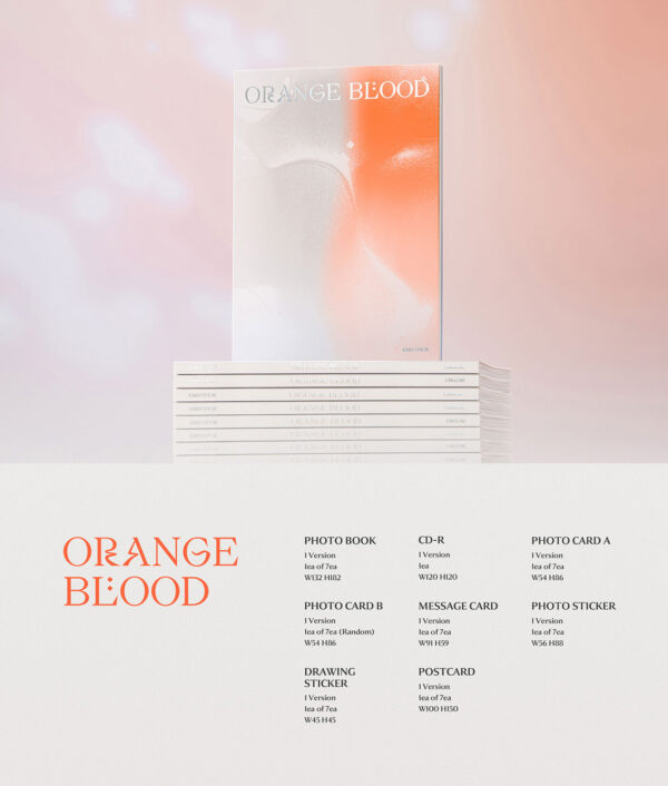 ENHYPEN - ORANGE BLOOD 5th mini album (ENGENE ver.) kaegui kpop shop albums and merchandise