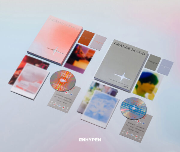 ENHYPEN - ORANGE BLOOD (KALPA Ver.) (ksana Ver.) kaegui kpop shop albums and merchandise