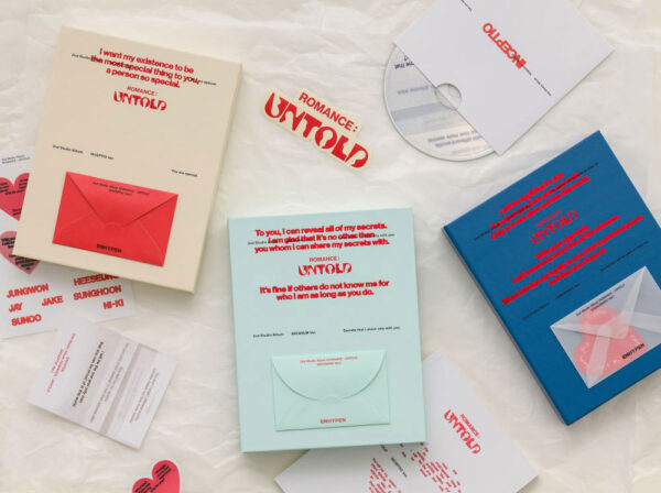 ENHYPEN - ROMANCE : UNTOLD (CONCESSIO Ver.) (arcanum ver.) (inceptio ver.) kaegui kpop shop albums and merchandise