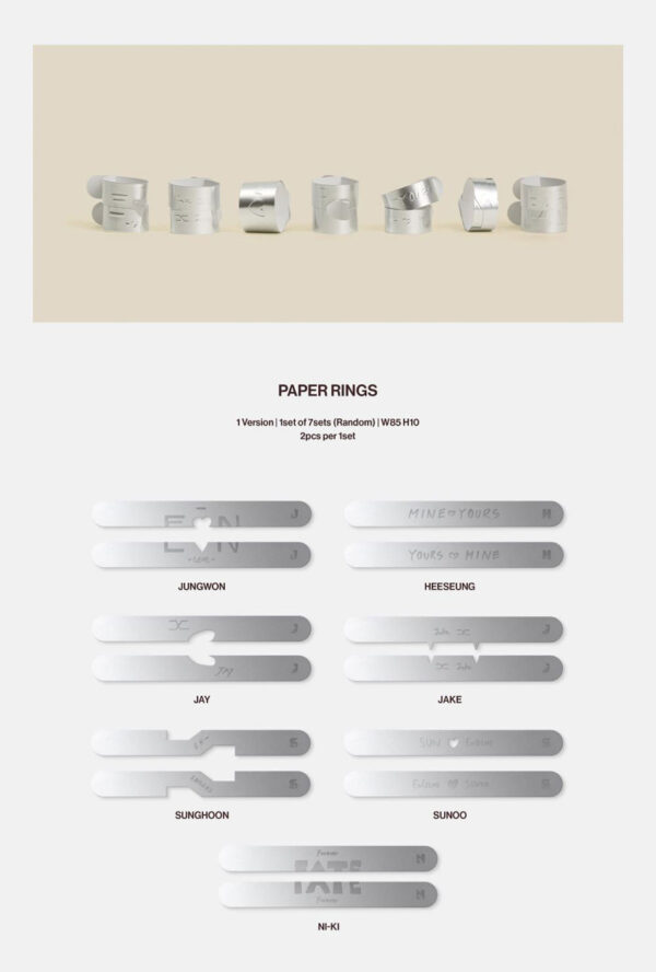 ENHYPEN - ROMANCE : UNTOLD (CONCESSIO Ver.) (arcanum ver.) (inceptio ver.) kaegui kpop shop albums and merchandise
