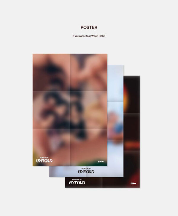 ENHYPEN - ROMANCE : UNTOLD (CONCESSIO Ver.) (arcanum ver.) (inceptio ver.) kaegui kpop shop albums and merchandise